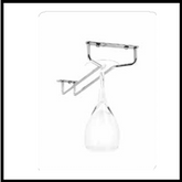 Trueliving_WINE GLASS RACK SINGLE_Silver_Steel